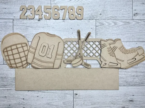 Interchangeable Door Hanger Insert - Hockey - Image 4