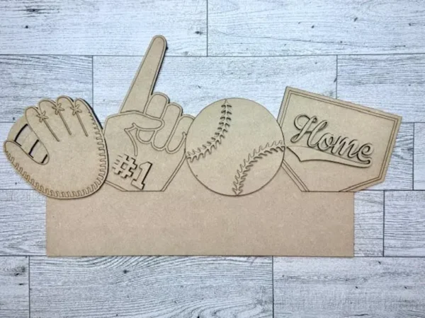 Interchangeable Door Hanger Insert - Baseball - Image 4