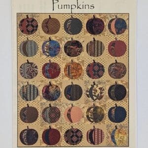 A poster of pumpkins hanging on the wall.