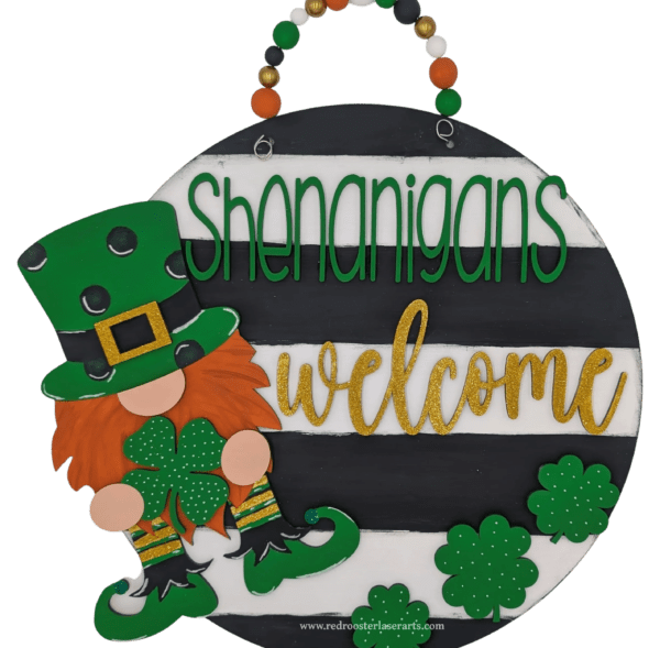 Shenanigans Welcome! DIY Door Hanger Kit