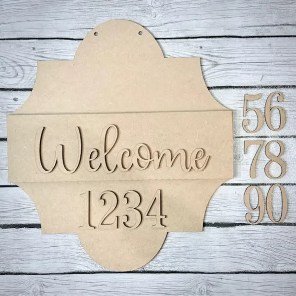 Interchangeable Scene Welcome Door Hanger Base kit - Image 3