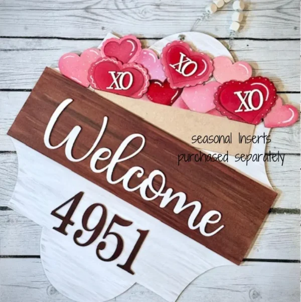 Interchangeable Scene Welcome Door Hanger Base kit - Image 4