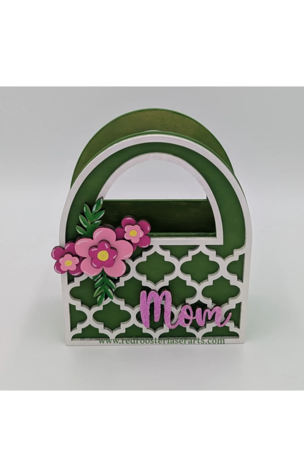 DIY 3D Wooden Purse / Gift Bag - Image 6