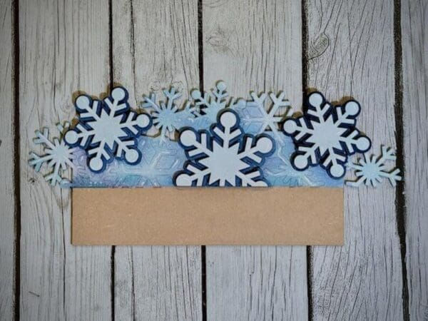 Interchangeable Door Hanger Insert - Winter - Image 2